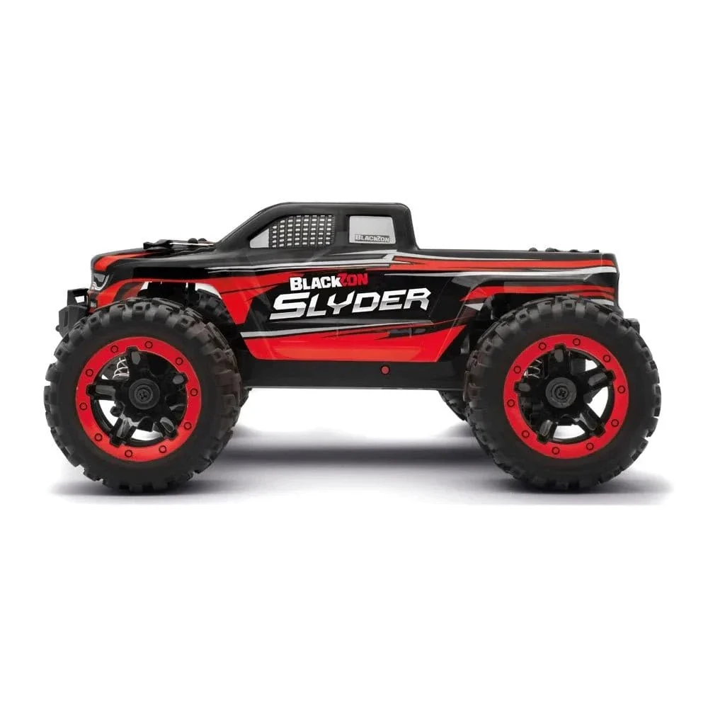 Blackzon Slyder MT 1/16 4WD Electric Monster Truck - Red [540098] - Image 4