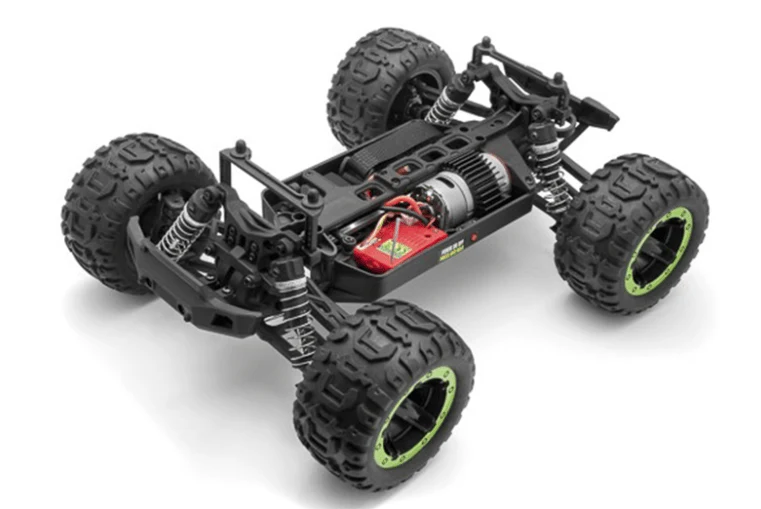 Blackzon Slyder MT 1/16 4WD Electric Monster Truck RTR Green - Image 5