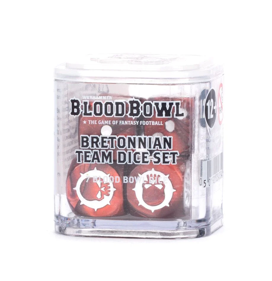Blood Bowl: Bretonnian Team Dice Set [202-58]