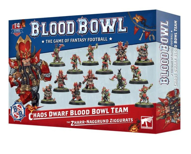 Bloodbowl: Chaos Dwarf Team [201-11]
