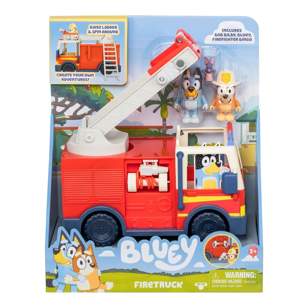 Bluey S10 Firetruck With Figures