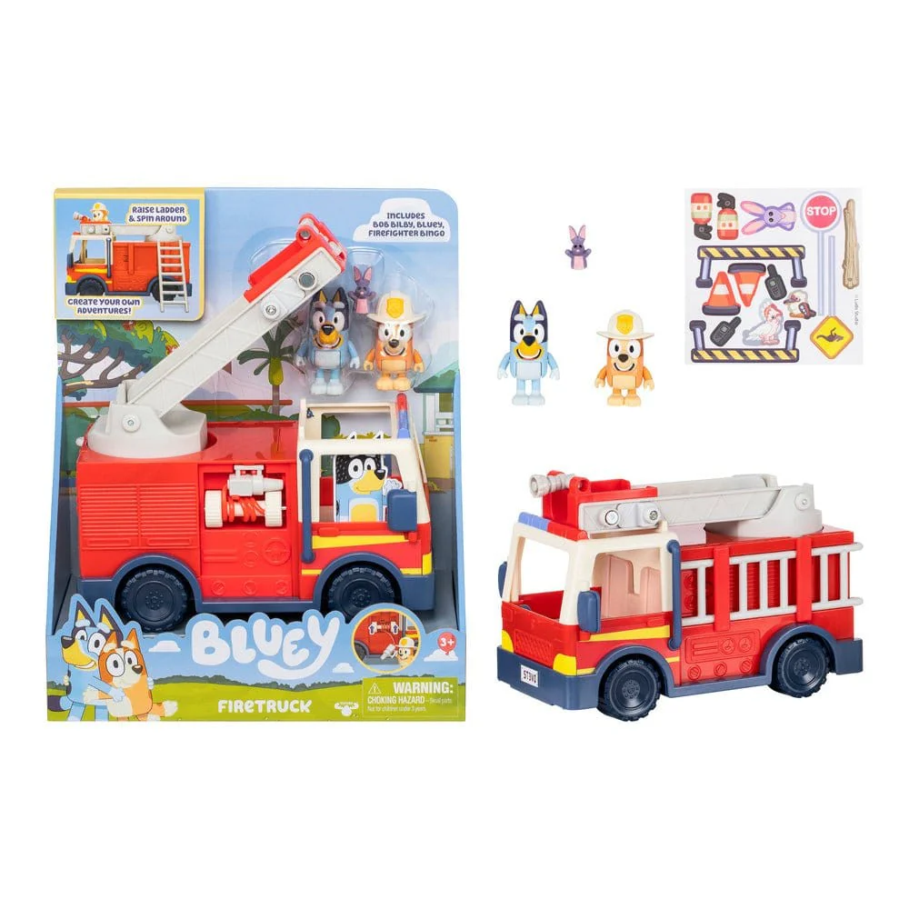 Bluey S10 Firetruck With Figures - Image 3