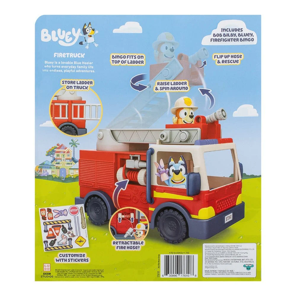 Bluey S10 Firetruck With Figures - Image 7