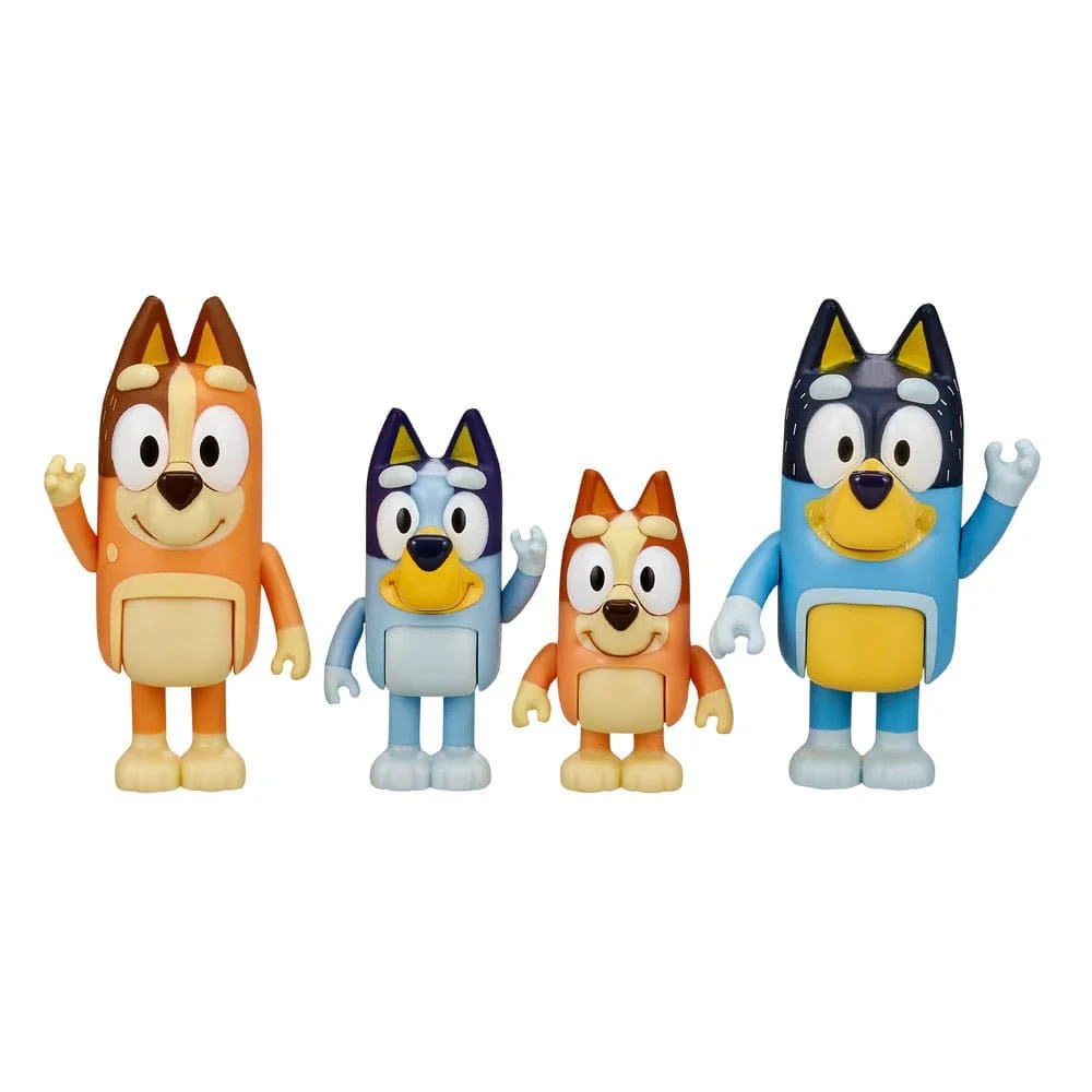 Bluey S11 Figure 4 Pack - Bluey & Family Assorted (1) - Image 3