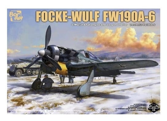 Border Model 1/35 Focke-Wulf FW-190A-6 Plastic Model Kit