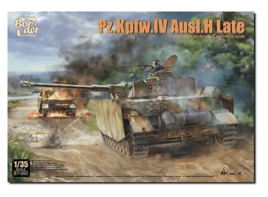 Border Model 1/35 Pz.Kpfw.IV Ausf.H Late Plastic Model Kit