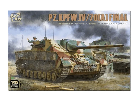 Border Model 1/35 Pz.Kpfw. IV L/70(A) Last Plastic Model Kit