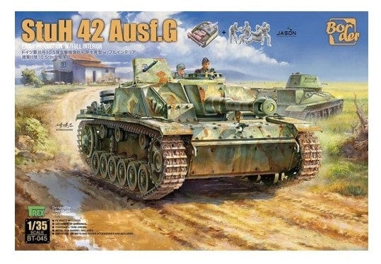 Border Model 1/35 StuH 42 Ausf. G early production w/full interior Plastic Model Kit