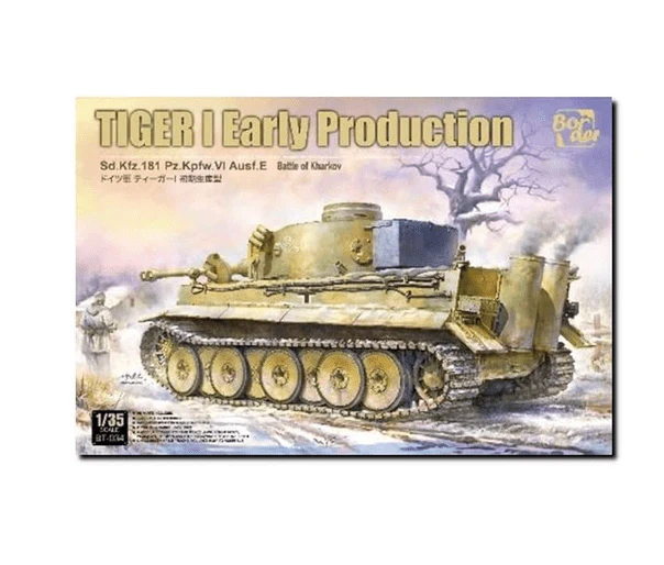 Border Model 1/35 Tiger I Early Production Battle Of Kharkov Plastic Model Kit
