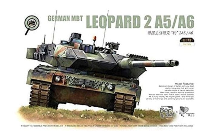 Border Model 1/72 German MBT Leopard 2A5/A6 Plastic Model Kit