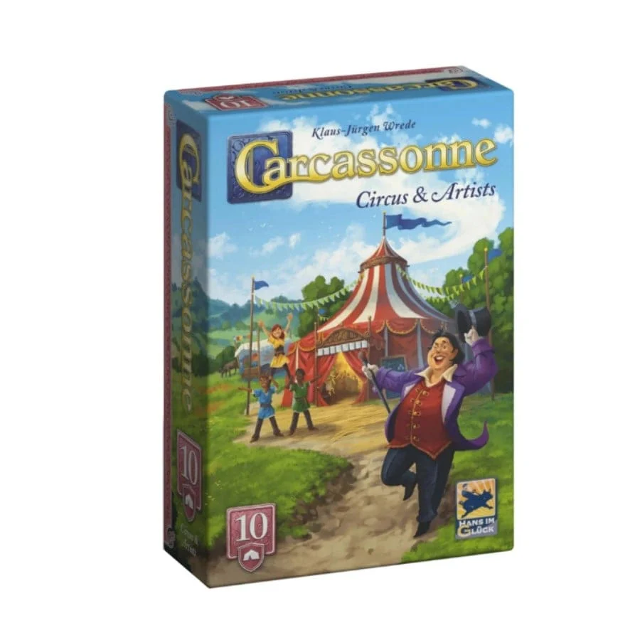 Carcassonne Expansion 10 Circus and Artist