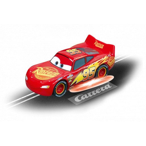 Carerra Go!!! Disney Cars Lightning McQueen Neon Lights