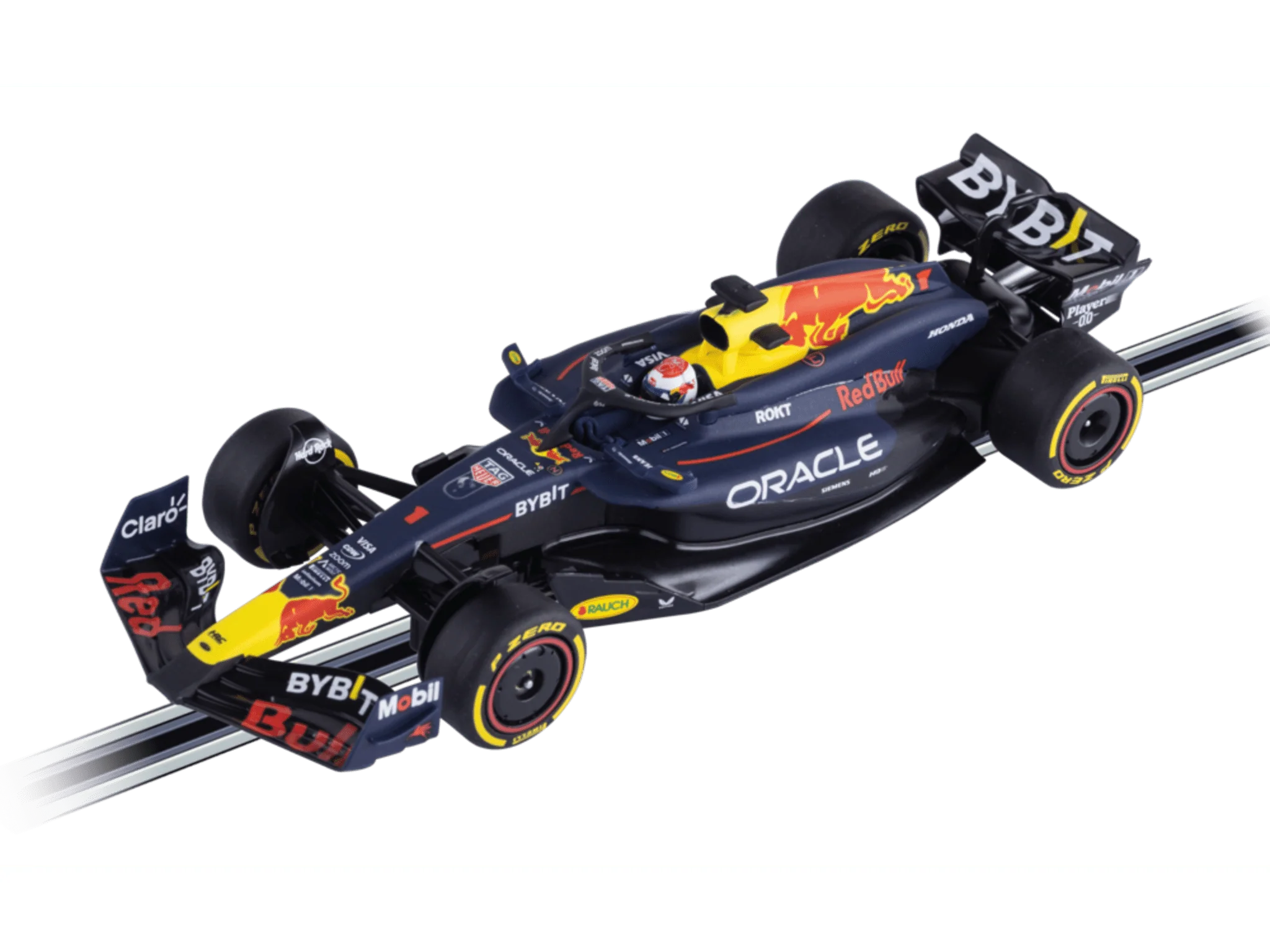 Carrera 1/32 Digital 2024 F1 Oracle Red Bull Racing RB20 Silverstone Special Set With 3 Figures In Tin