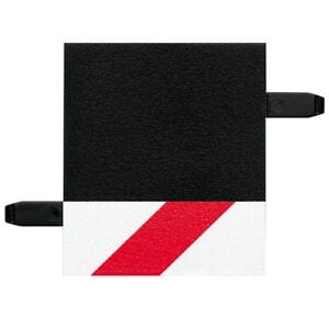 Carrera 20589 Evo/Digital Shoulder For 1/4 Straight (4pcs)