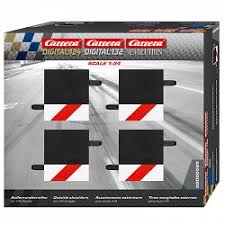 Carrera 20589 Evo/Digital Shoulder For 1/4 Straight (4pcs) - Image 2