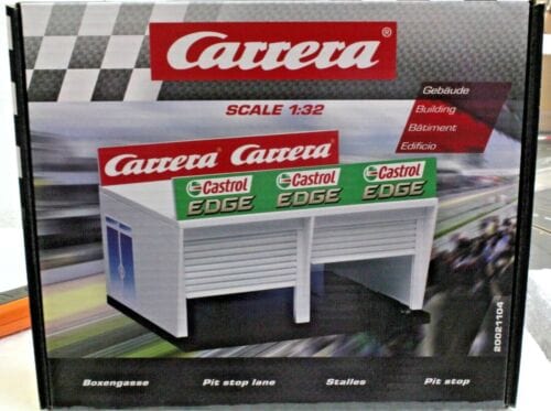 Carrera 1/32 Double Garage and Signage for Pit Lane [21104]