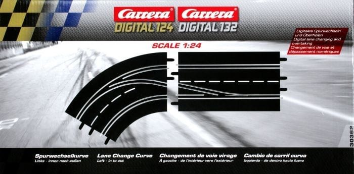 Carrera 30362 Digital 132/124 Lane Change Curve Left - In To Out** - Image 2