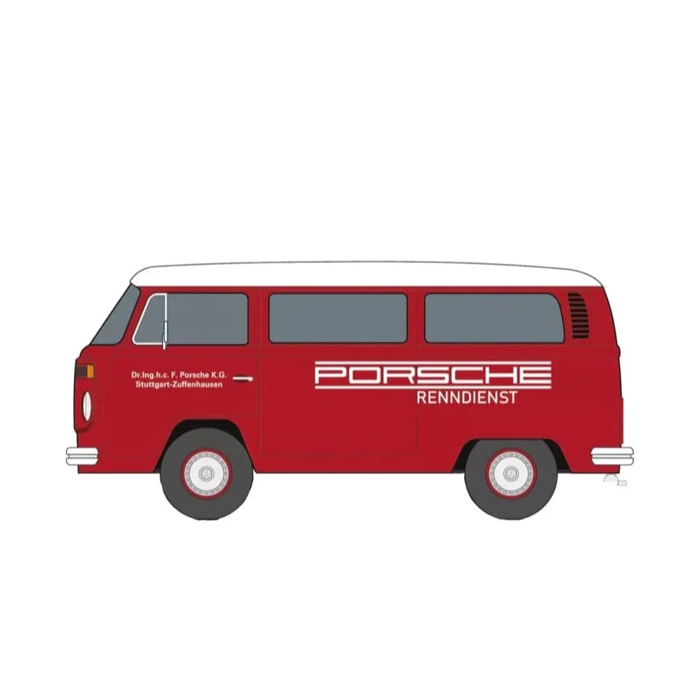 Carrera 31096 Digital 1/32 VW Bus Type 2b Porsche Race Service**