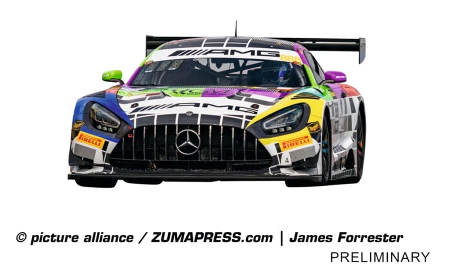 Carrera Digital 1/32 Mercedes-AMG GT3 Evo "Mercedes-AMG Team GMR, No.888" Slot Car