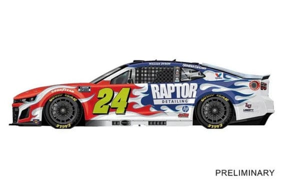 Carrera Digital 1/32 NASCAR Camaro NextGen ZL1 "Hendrick Motorsports, William Byron, No.24" Season 2026 Slot Car