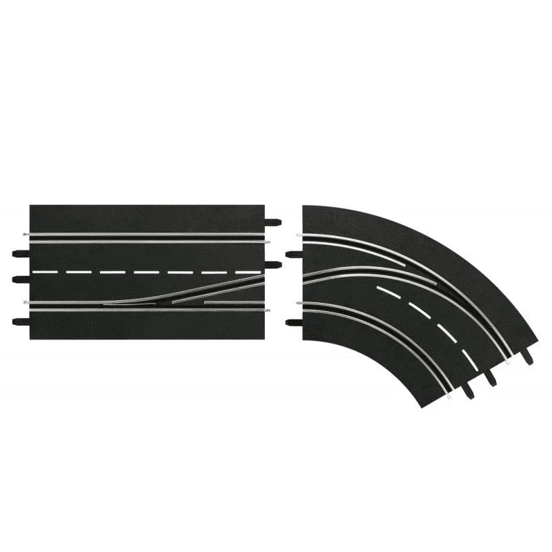 Carrera Digital 132/124 Lane Change Curve Right - In To Out**