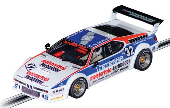Carrera EVOLUTION 1/32 BMW M1 Procar Moderegger Race and Classics, No.32 Slot Car [27833]