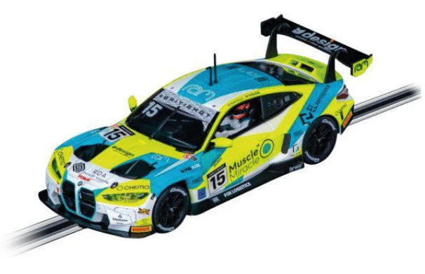 Carrera EVOLUTION 1/32 BMW M4 GT3 RAM Racing, No. 15 British GT 2024 Slot Car [27832]