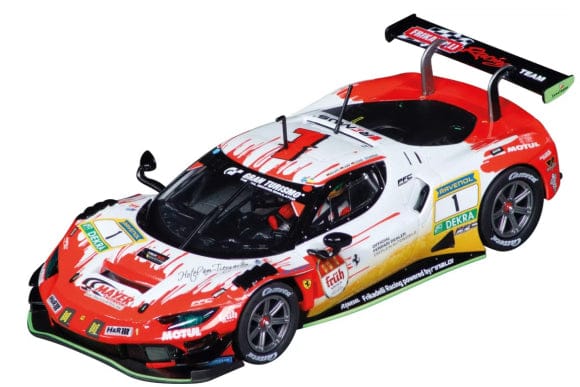 Carrera EVOLUTION 1/32 Ferrari 296 GT3 Frikadelli Racing, No.1 24H Nurburgring Slot Car [27810]