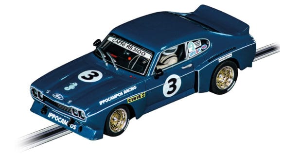 Carrera EVOLUTION 1/32 Ford Capri RS 3100 Ippocampos Racing, No.3 Slot Car [27834]