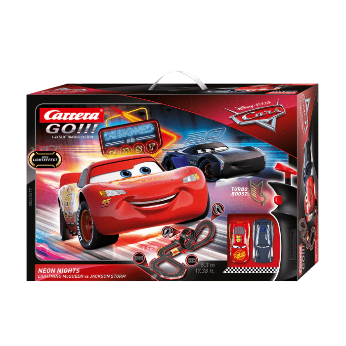Carrera Go!!! 1/43 Disney Pixar Cars Neon Lights Set
