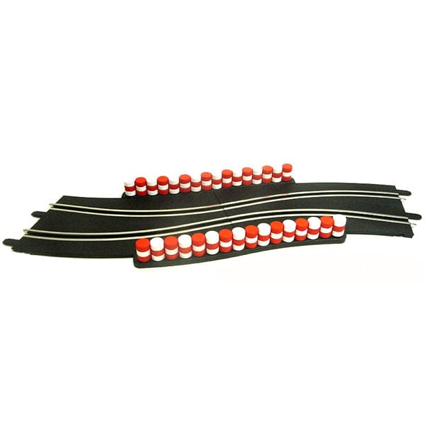 Carrera Go!!! Chicane With Oil Barrel Walls (2)