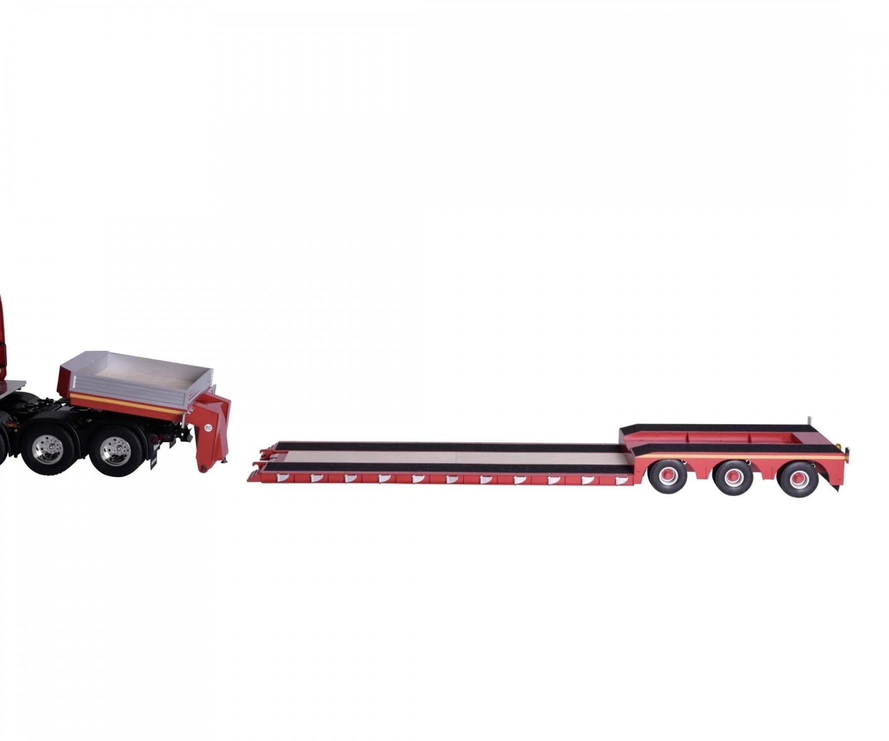 Carson 1/14 3-Axle Low Loader Gooseneck / Low Bed Trailer Kit** - Image 4