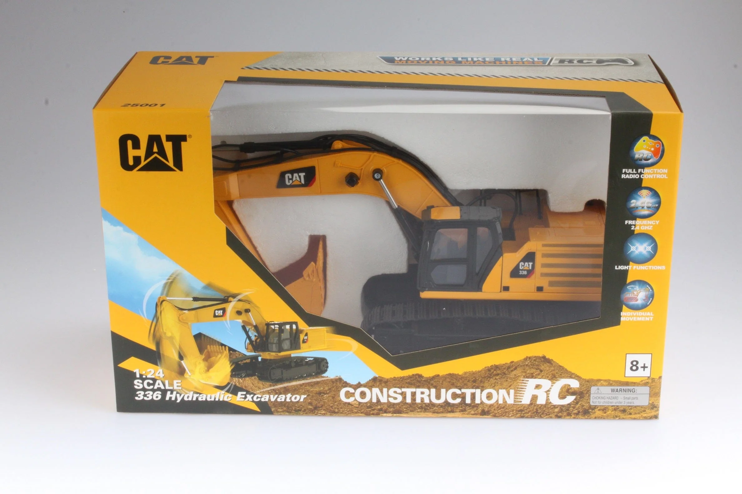 CAT 1/24 Radio Control 336 Excavator 2.4Ghz [25001] - Image 6
