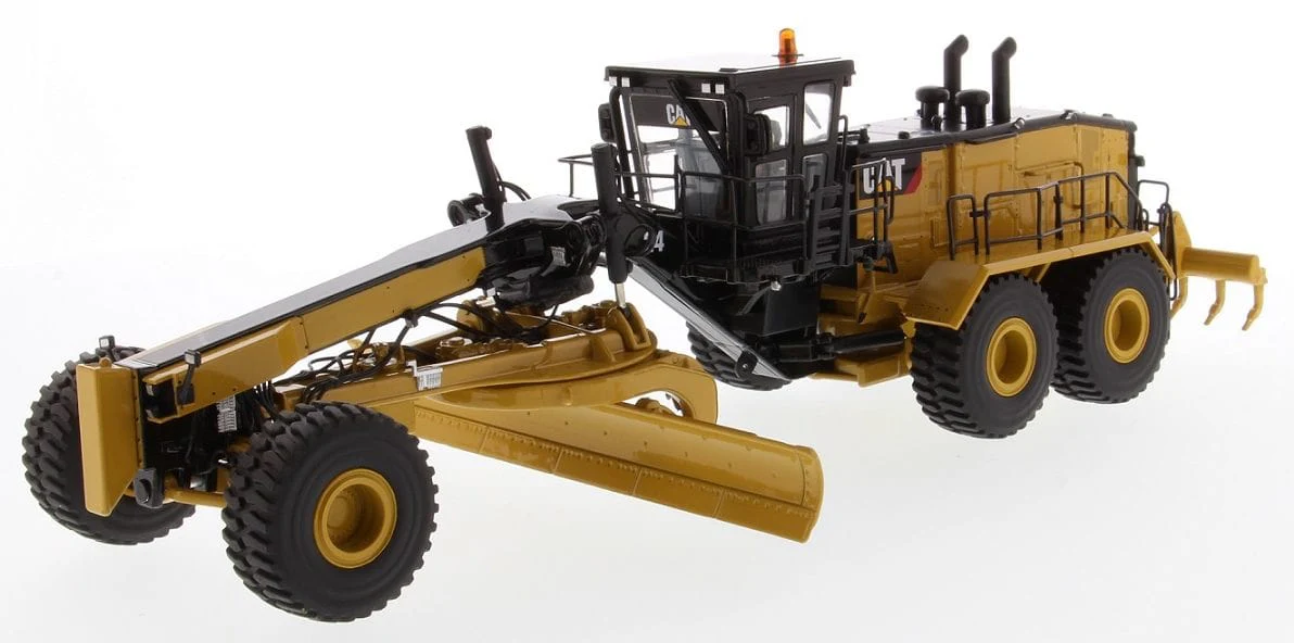 Cat 1/50 24 Motor Grader High Line Diecast Model