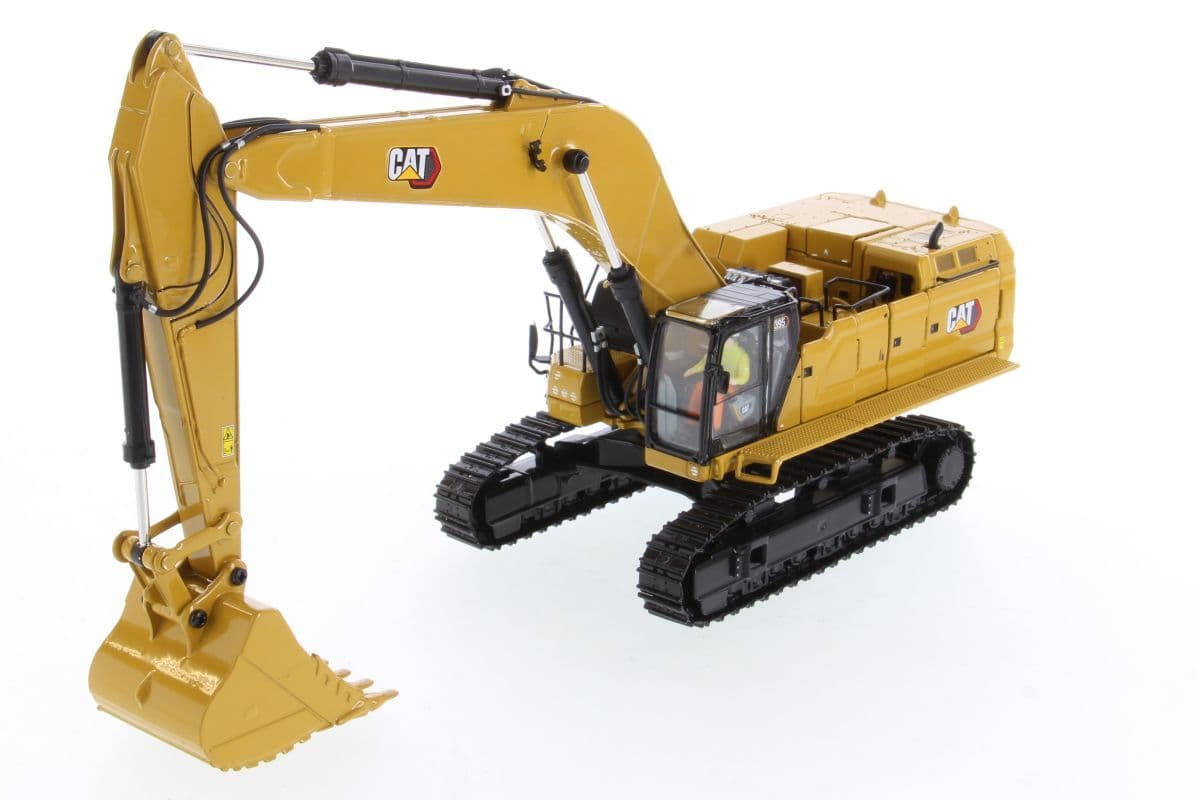 Cat 1/50 395 GP Excavator & 2 Work Tools High Line Diecast Model - Image 2