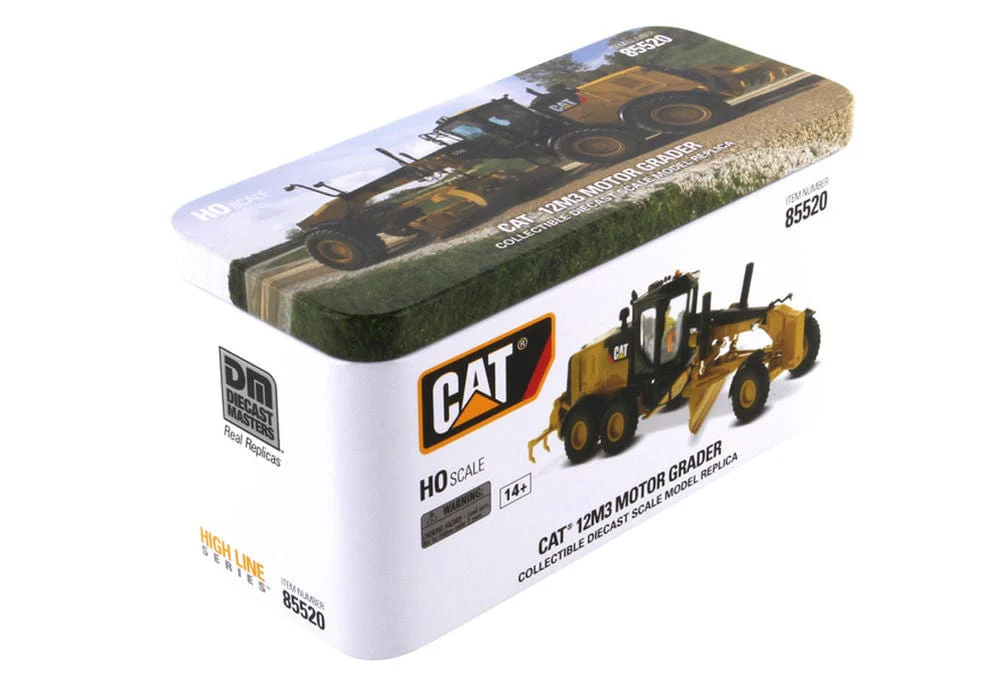 Cat 1/87 12M3 Motor Grader High Line Diecast Model - Image 3