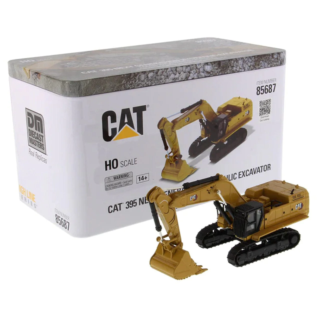 Cat 1/87 395 Excavator ME Version Diecast Model - Image 2