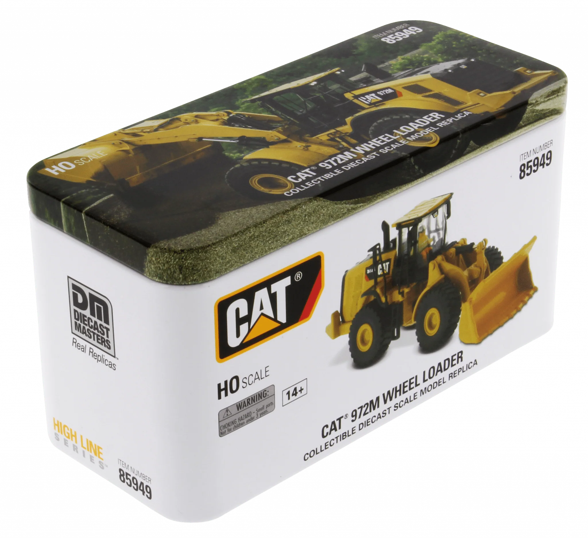 Cat 1/87 972M Wheel Loader High Line HO Series Diecast Model - Image 4