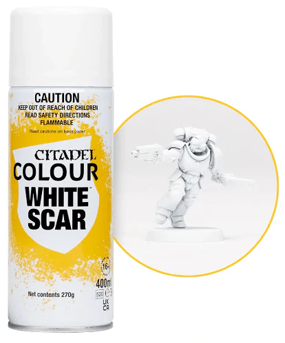 Citadel White Scar Spray Paint [62-36]
