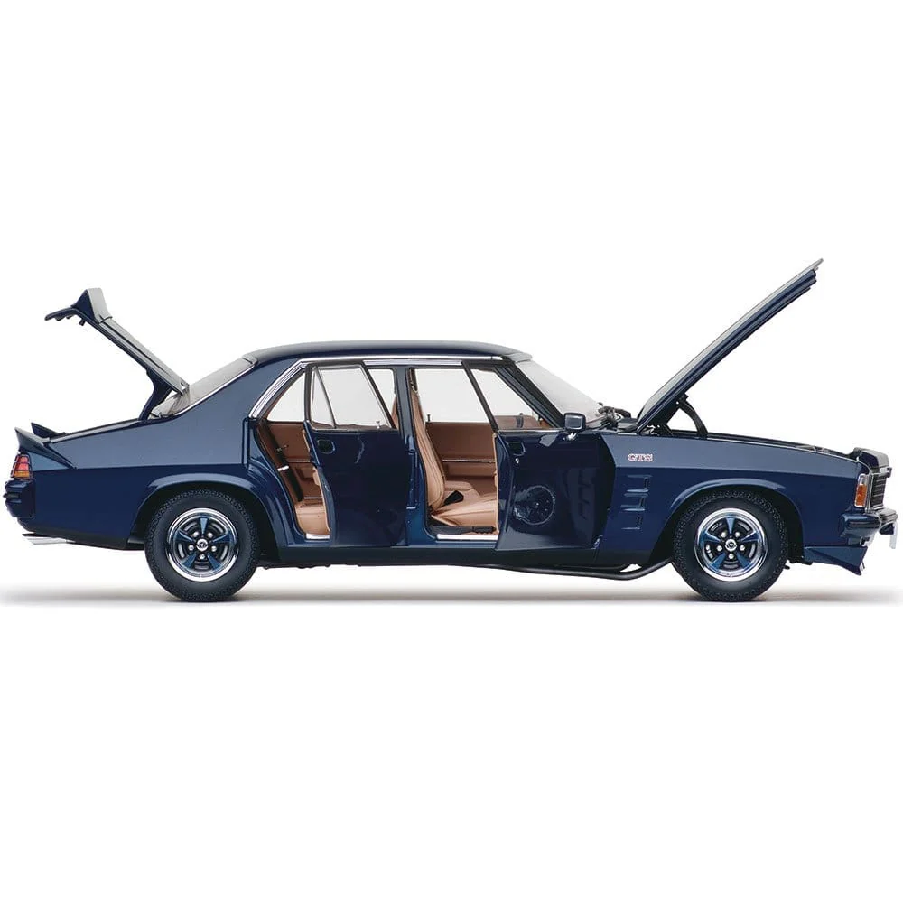 Classic Carlectables 1/18 Holden HZ GTS Sedan - Nocturne Blue Metallic [18868] - Image 3