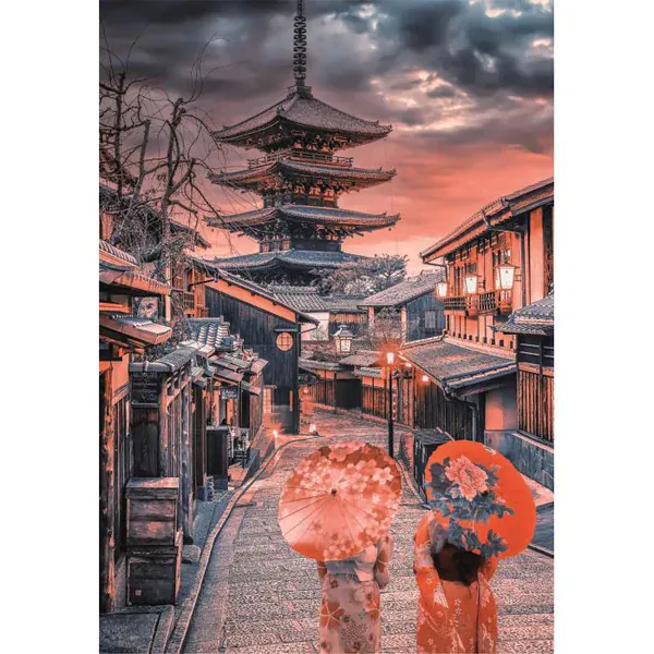 Clementoni Evening in Kyoto 500pc Jigsaw Puzzle - Image 2