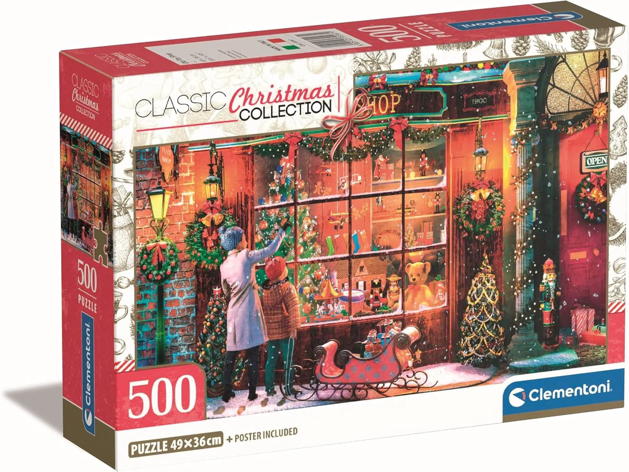 Clementoni Old Toy Shop 500pc Puzzle