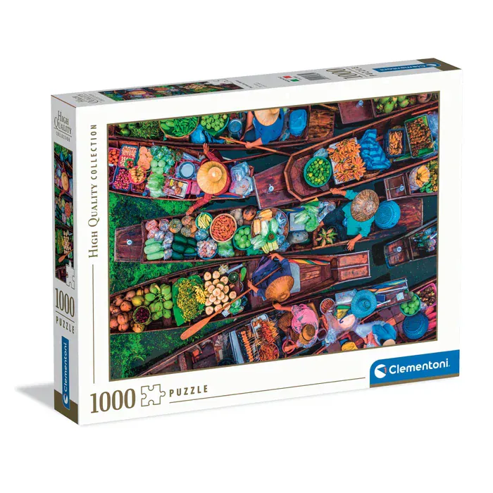 Clementoni Thai Floating Market 1000pc Puzzle