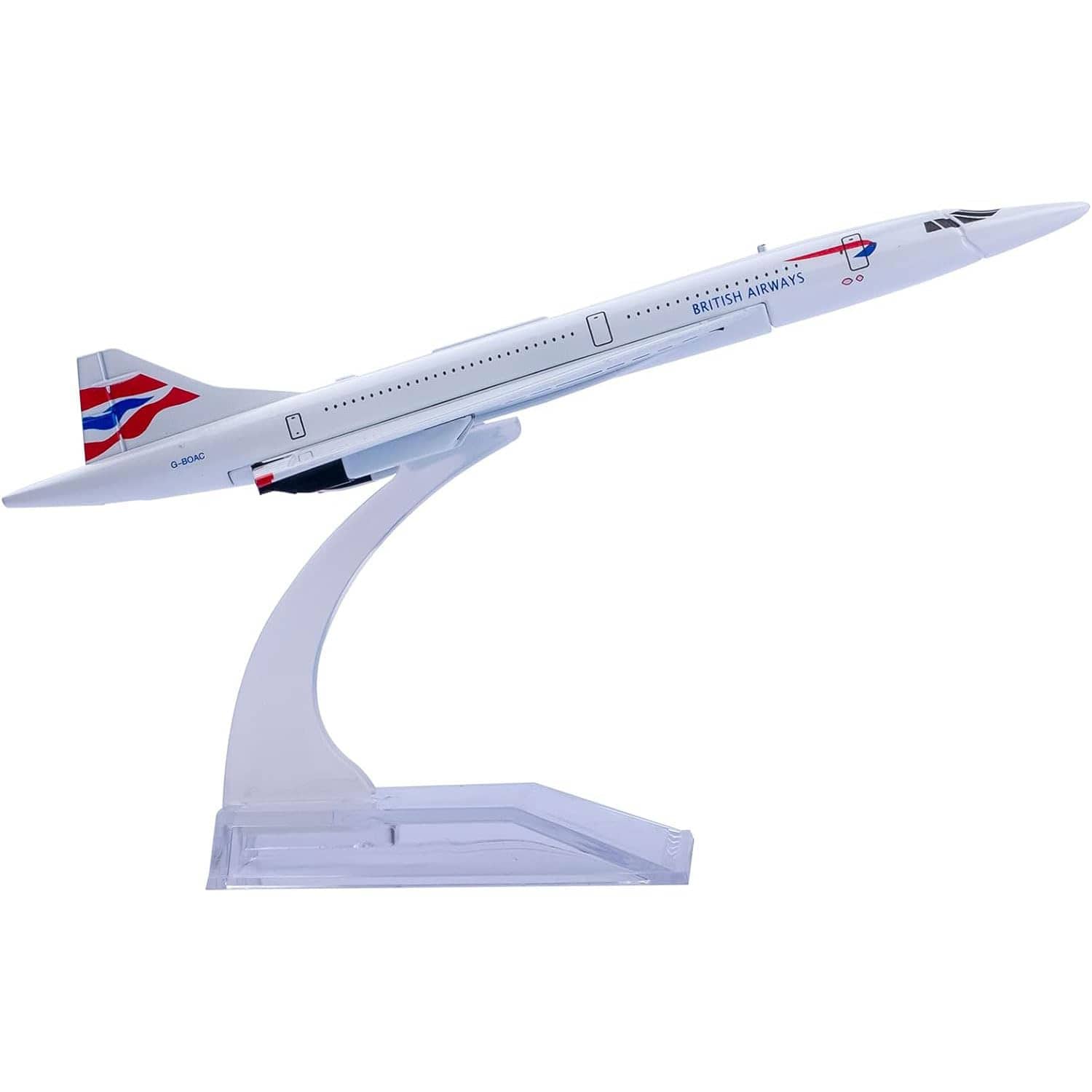 Concorde Diecast Model Plane - British Airways (16cm)