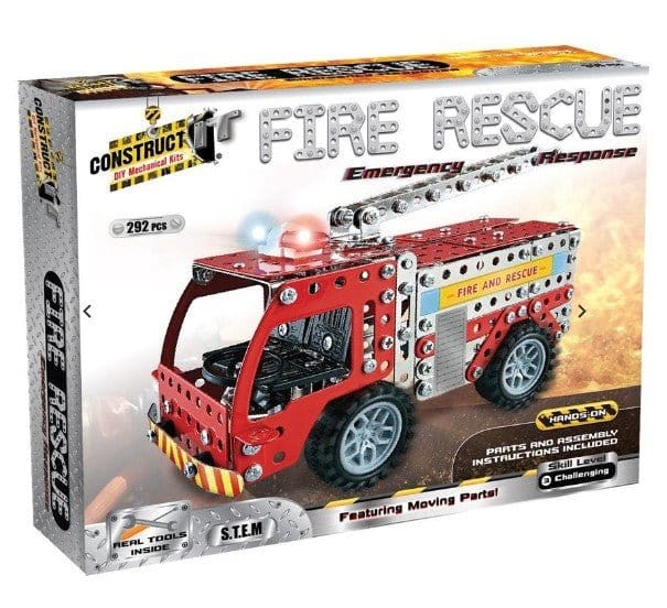 Construct It - Fire Rescue - Metal Model Kit