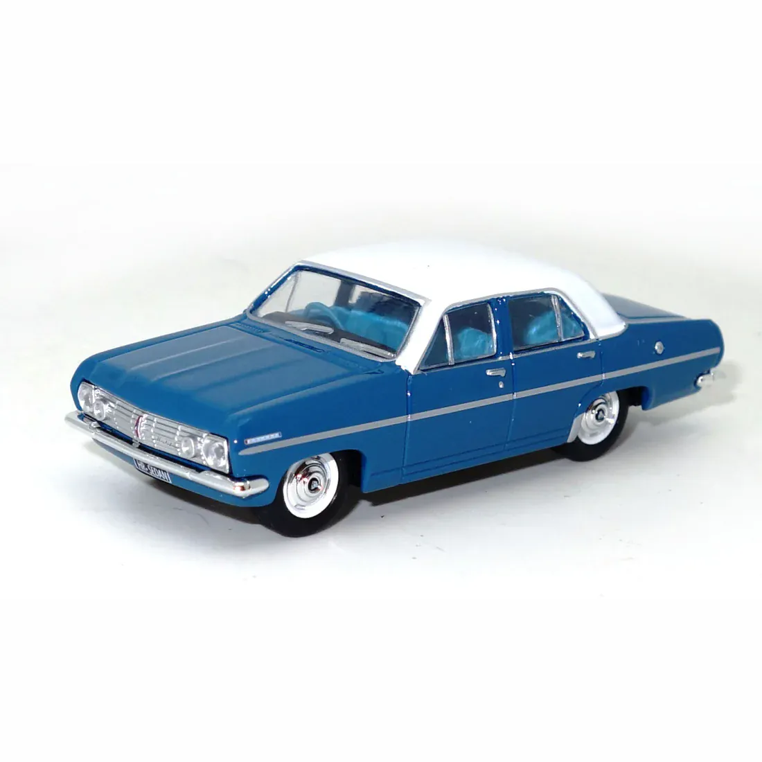 Cooee Classics 1/64 1968 HR SPECIAL SEDAN - Aqua Blue/White Roof