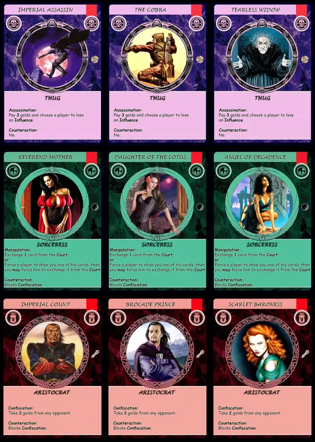 Coup Card Game - Image 2