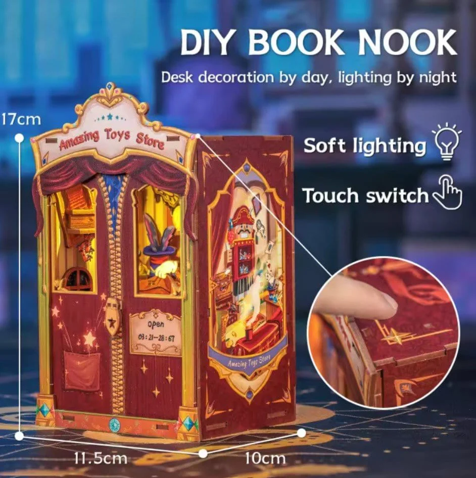 CUTEBEE DIY Book Nook - Amazing Toy Store Kit - Image 3