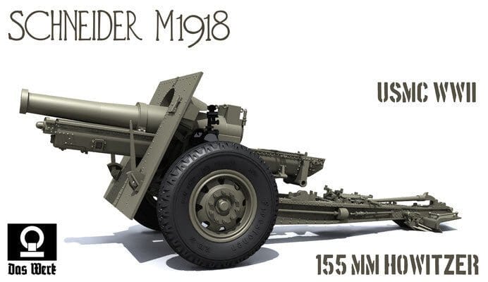 Das Werk 1/35 155mm howitzer M1918 [DW35023] - Image 2