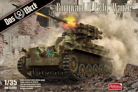 Daswerk 35008 1/35 Borgward IV PzJg. Wanze Plastic Model Kit
